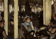 Edgar Degas Women in Front of a Cafe, Evening
